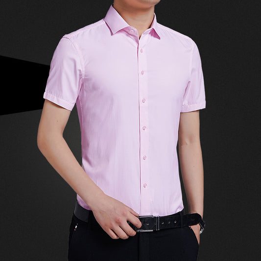 Camisa Formal Ejecutiva Sin Planchado para Hombre - Corte Relajado