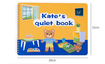 Libro Sensorial Interactivo con Velcro para Bebés - Juguete Educativo Táctil - Image 12
