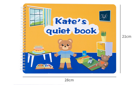 Libro Sensorial Interactivo con Velcro para Bebés - Juguete Educativo Táctil - Image 12