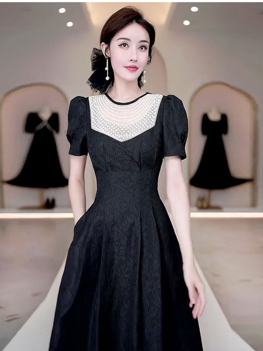 Vestido Elegante Estilo Palacio Francés para Mujer - Image 11