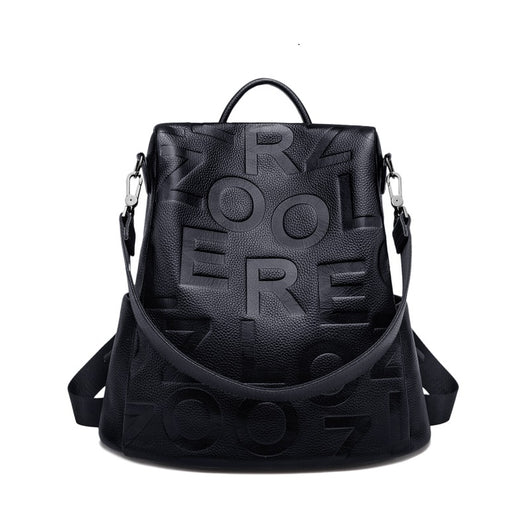 Bolso de Cuero Genuino para Mujer - Gran Capacidad y Estilo
