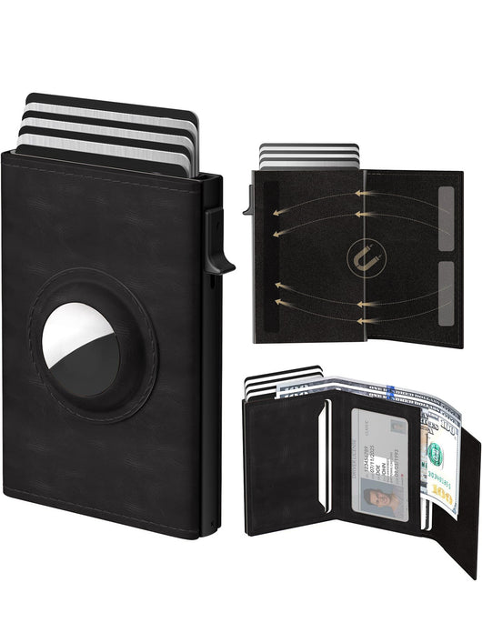 Billetera Inteligente Ultra Delgada con Sujetador de Tarjetas - Image 4