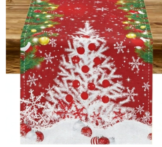 Mantel Navideño con Muñeco de Nieve - Decoración Festiva - Image 9