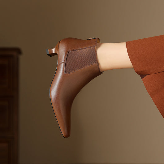 Botines Ejecutivos de Tacón Kitten Puntiagudo - Comodidad Diaria - Image 13