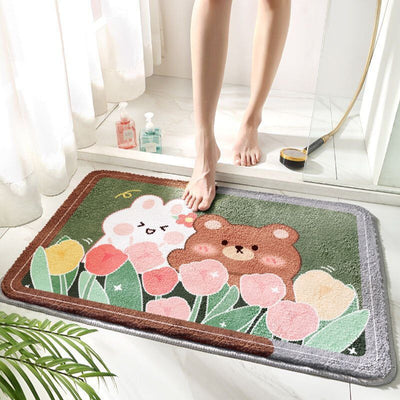 Tapete de Baño Absorbente Antideslizante Resistente a Manchas - Image 6
