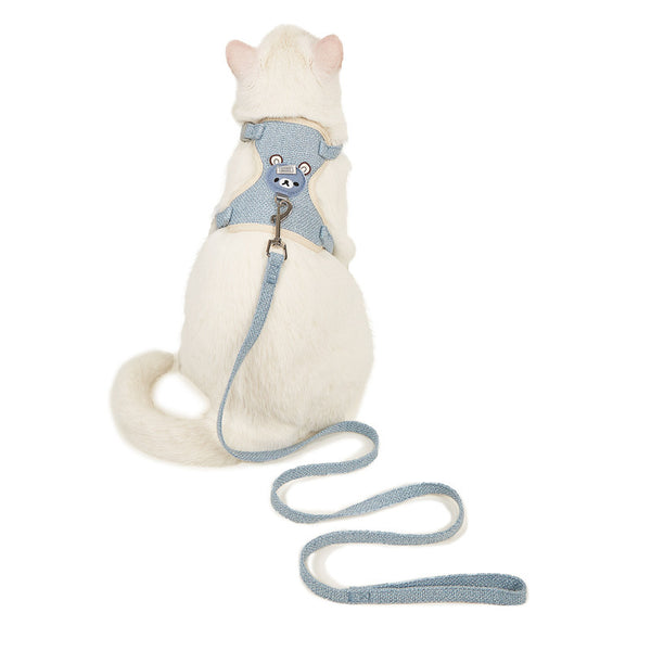 Arnés Chaleco para Perro con Cuerda de Sujeción Ajustable