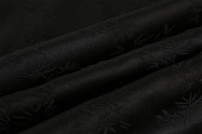 Camisa Casual de Rayas Negras para Hombre con Cuello Solapa - Image 14
