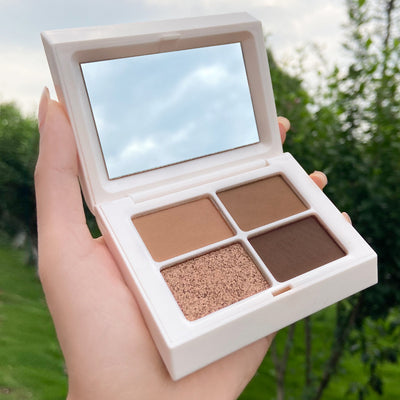 Paleta de Sombras en Cuadrícula Mate con Tonos Tierra - Image 10