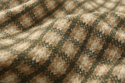 Suéter a Cuadros con Diseño de Oso para Hombre - Primavera y Otoño - Image 21