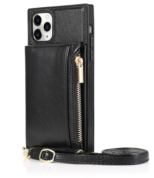 Cartera Cruzada Multifuncional con Compartimentos para Monedas, Tarjetas y Teléfono - Image 7