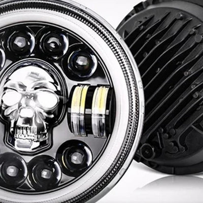 Faro LED Calavera 7 Pulgadas para Modificaciones Off-Road - Image 12