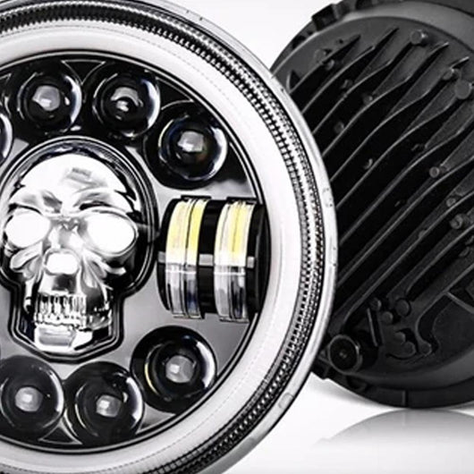 Faro LED Calavera 7 Pulgadas para Modificaciones Off-Road - Image 12