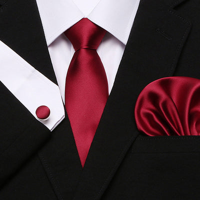 Traje Tres Piezas para Hombre Serie Flor de Anacardo con Corbata - Image 14