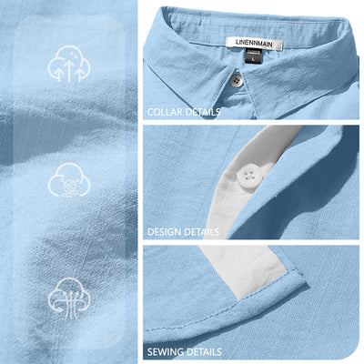 Camisa Casual de Manga Corta con Cuello Solapa - Image 16