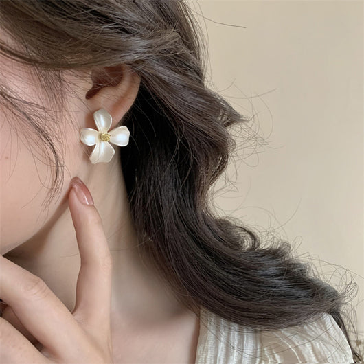Aretes Retro Flores Pintadas a Mano - Diseño Francés Personalizado - Image 9