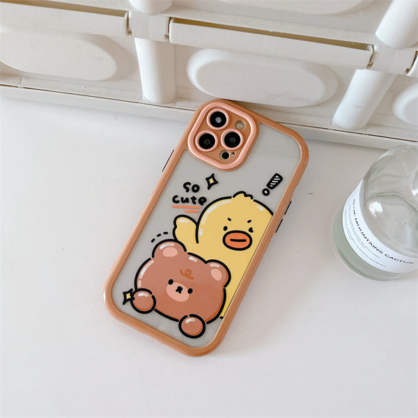Funda Protectora Osito Pato Antiimpactos para Celular - Image 3