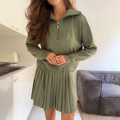 Falda Plisada Personalizada para Mujer - Conjunto de Moda - Image 13