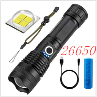 Linterna LED Recargable de Alto Rendimiento con Zoom y Pantalla Digital - Image 7