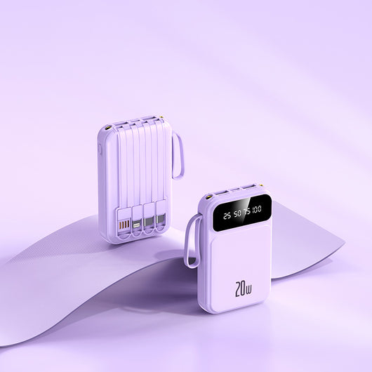 Powerbank Portátil de Alta Capacidad con Cable Integrado - Image 6