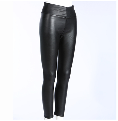 Leggins de Cuero PU Cintura Alta Efecto Slim - Image 11