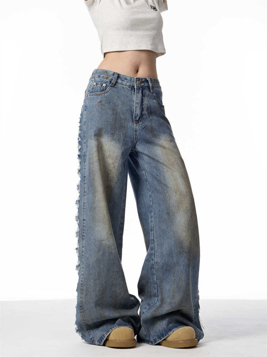 Jeans Degradado Retro Americano para Mujer - Estilo Urbano - Image 3