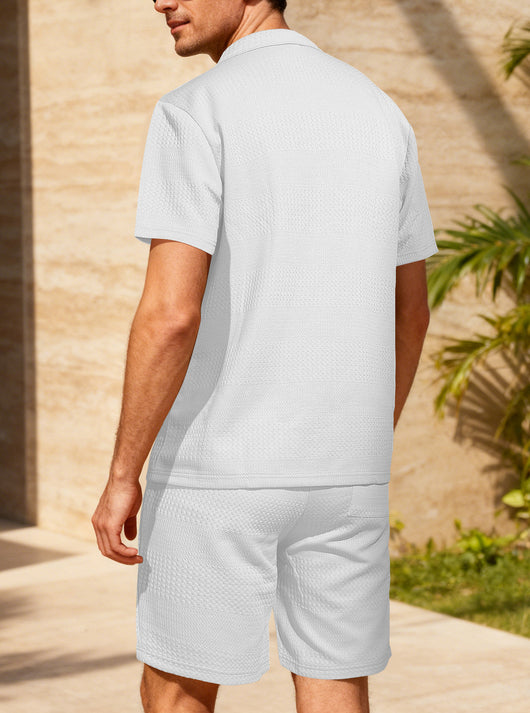 Conjunto Deportivo Hombre Jacquard Suelta Comodidad Total - Image 26