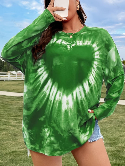 Playera Navideña Estampada Talla Grande para Mujer, Manga Larga - Image 16