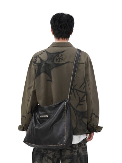Chaqueta Urbana Unisex con Cierre de Cremallera - Estilo Graffiti Primavera Otoño - Image 4