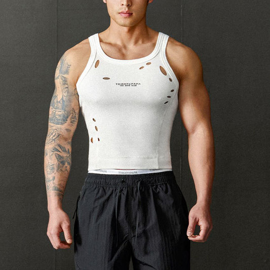 Ropa de Entrenamiento Elástica Ajustada para Hombre