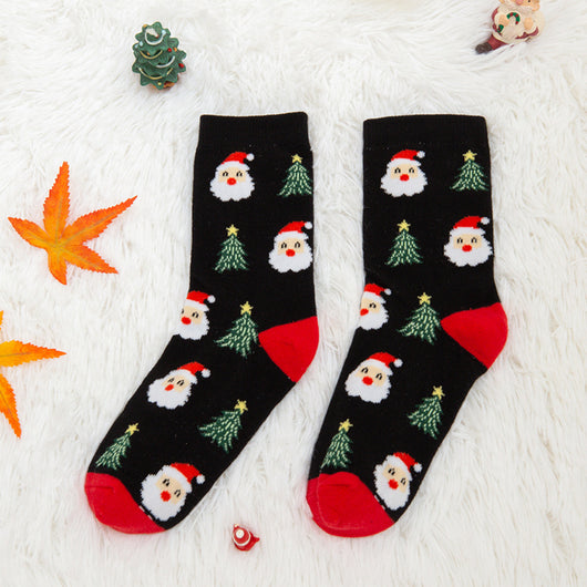 Calcetines Navideños a Juego para Familia - Diseño Jacquard Corto - Image 22