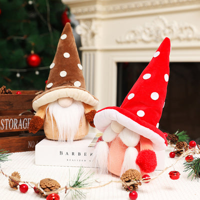 Decoración Navideña Reno Rudolph Terciopelo Suave para Vitrinas - Image 10