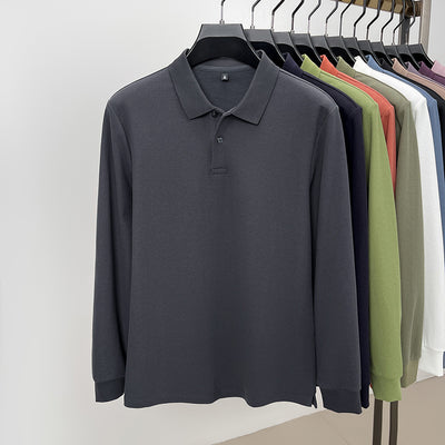 Camisa Polo Ejecutiva Manga Larga con Solapa - Image 20
