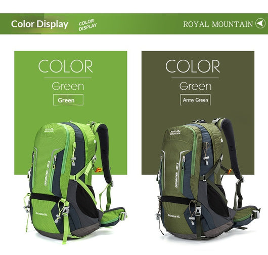 Mochila de Campamento Impermeable de Gran Capacidad - Image 12