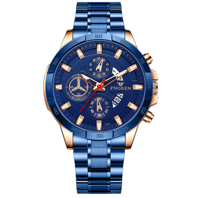 Reloj Deportivo Multifuncional para Hombre con Seis Agujas y Tres Esferas - Image 19