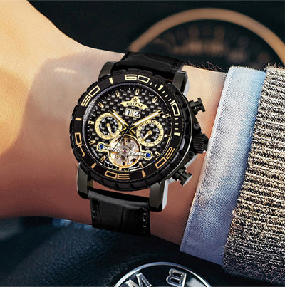 Reloj Automático Mecánico Casual para Hombre