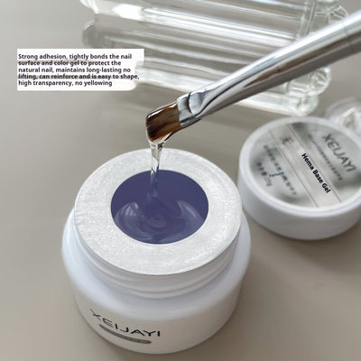 Gel Base Constructor Blanco para Uñas - Refuerzo y Modelado Profesional - Image 10