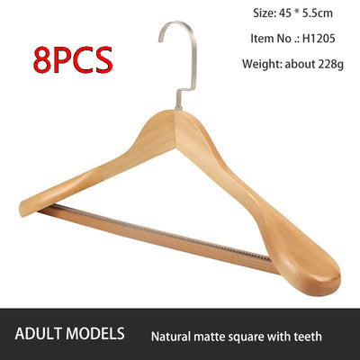 Perchas de Madera Maciza Premium para Tiendas y Hoteles - Image 9