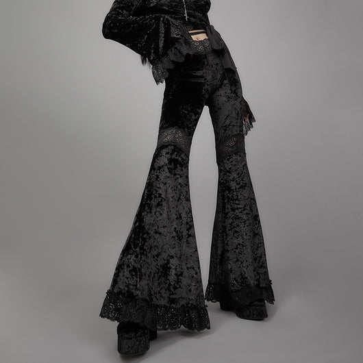 Pantalones Acampanados Negros Mujer - Cintura Alta Versátil para Todos los Estilos