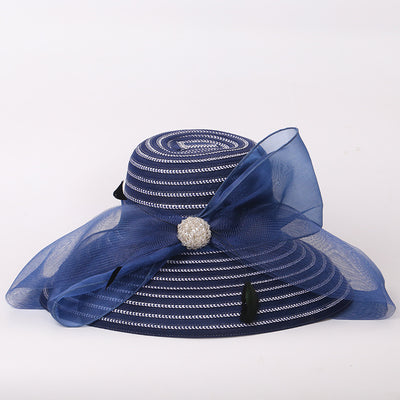 Sombrero Elegante de Ala Ancha para Mujer - Protección Solar Cómoda - Image 2