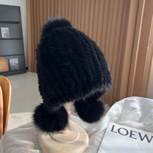 Gorro Térmico de Piel de Visón con Orejeras - Abrigo Invierno Premium - Image 3