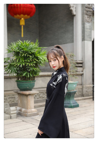 Set de Pareja Hanfu Estilo Antiguo - Conjunto Estudiante Tradicional - Image 24