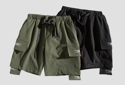 Pantalones Cortos Holgados de Cinco Puntos Estilo Street Wear - Image 8