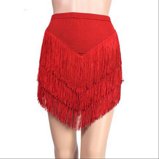 Falda Corta con Flecos para Danza Cuadrada - Image 2