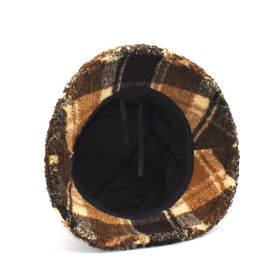 Gorro Tipo Pescador de Cuadros Cálido para Mujer - Image 17