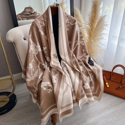 Bufanda Floral de Invierno Premium - Elegancia para la Temporada Fría - Image 20
