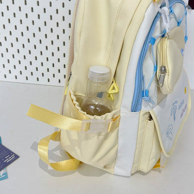 Mochila de Gran Capacidad Ligera con Diseño de Contraste - Image 21