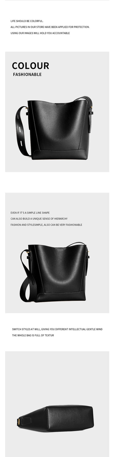 Bolso Bandolera de Cuero para Mujer con Amplia Capacidad - Image 27