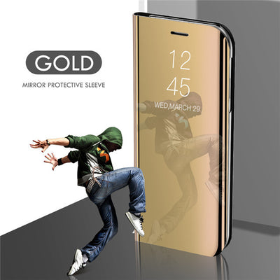 Funda de Cuero Espejo con Electroplating para Samsung Galaxy Note20 Ultra - Image 9