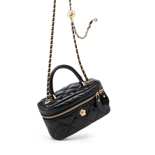 Bolso Crossbody Estilo Occidental con Diseño de Rombos para Mujer - Image 5