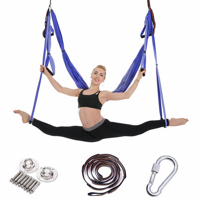 Hamaca de Yoga Aéreo Completa con 6 Asas - Soporte Máximo sin Elasticidad - Image 22
